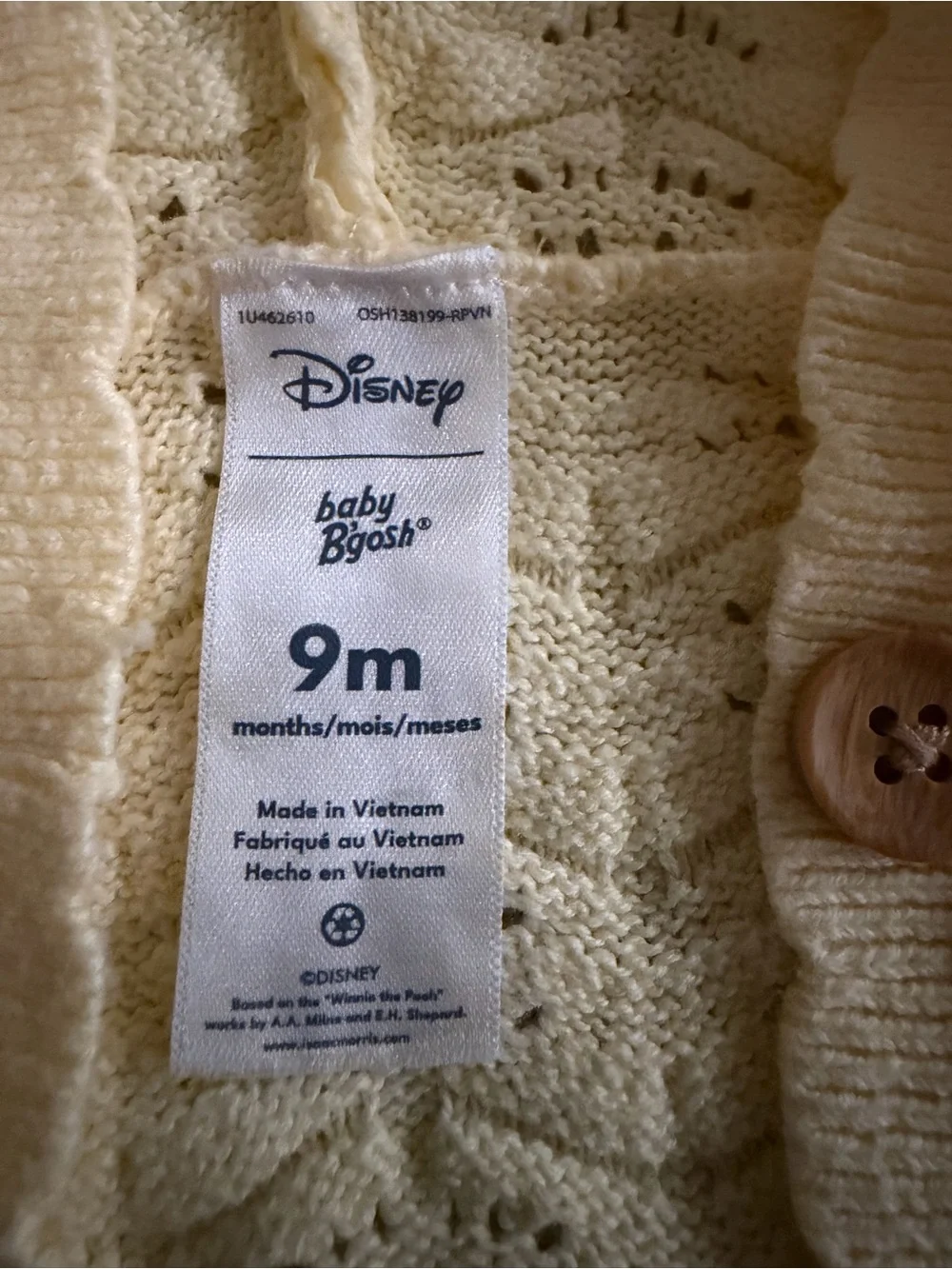 Disney lightweight knit